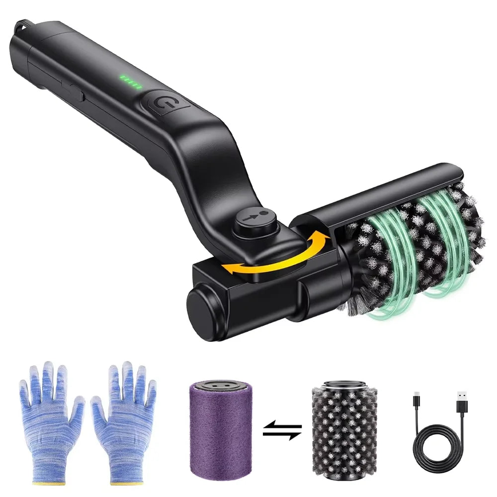 Brosse BBQ Électrique 2-en-1